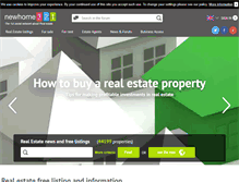 Tablet Screenshot of newhome321.com